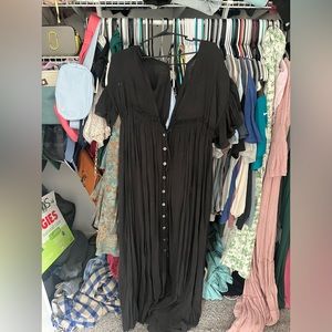 Vici Ruffle Maxi Dress